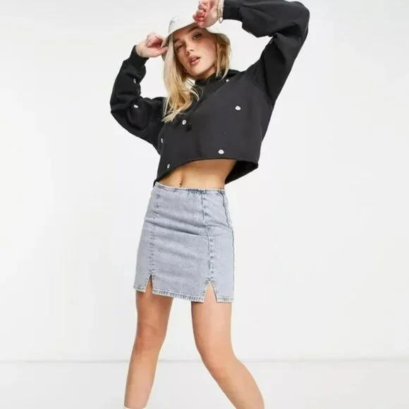 Hollister Tops Hollister Daisy Cropped Pullover Hoodie